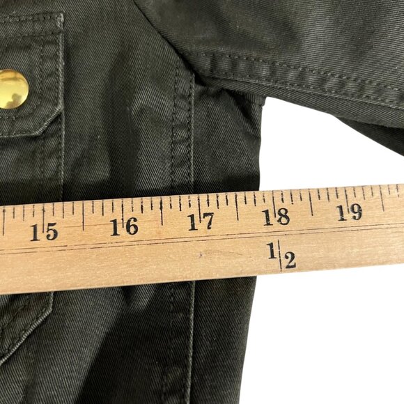 J Crew Olive Field Mechanic Classic Rugged Military Utility Jacket S - Picture 11 of 11